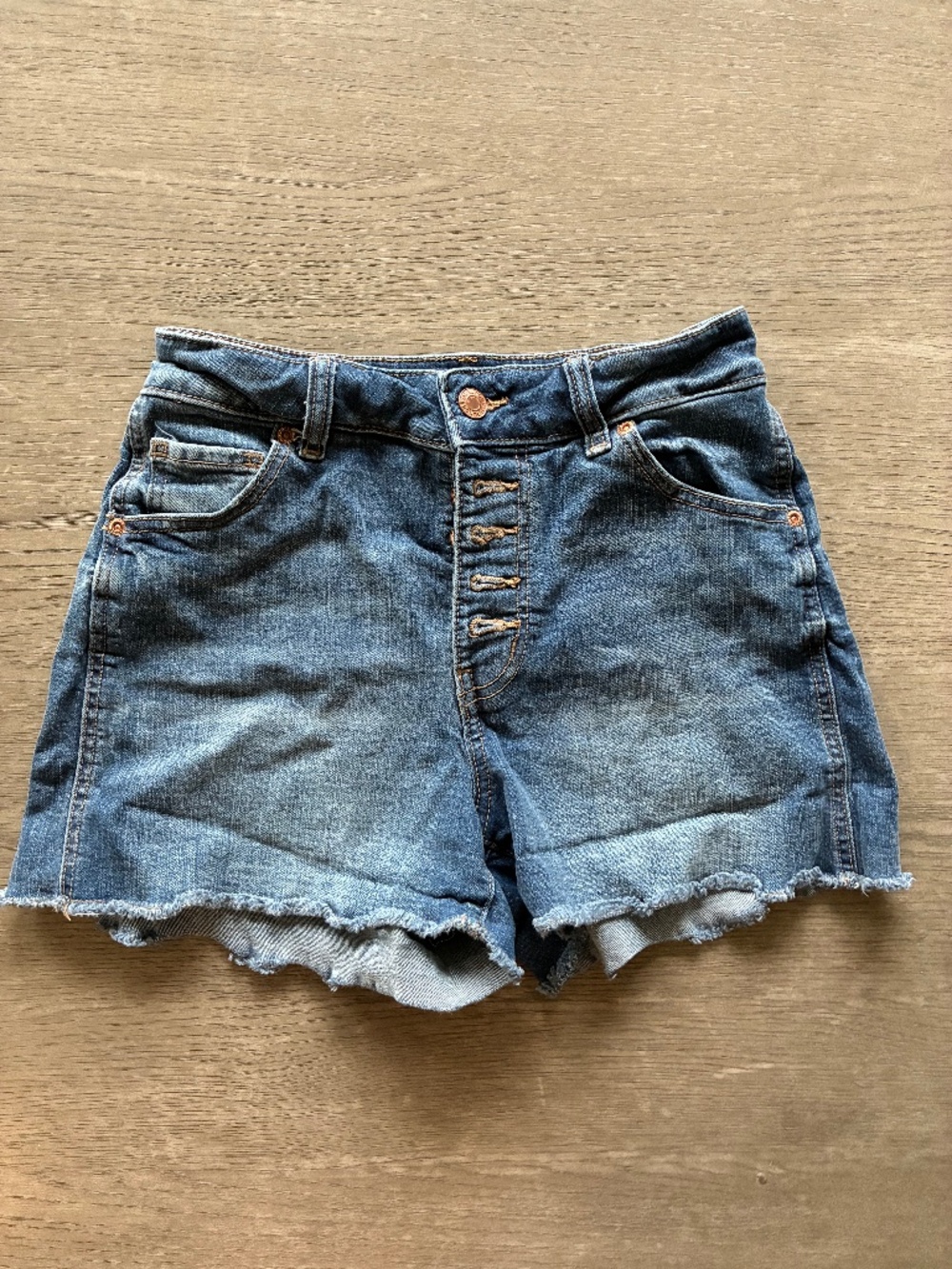 Maurices High Rise Jean Shorts